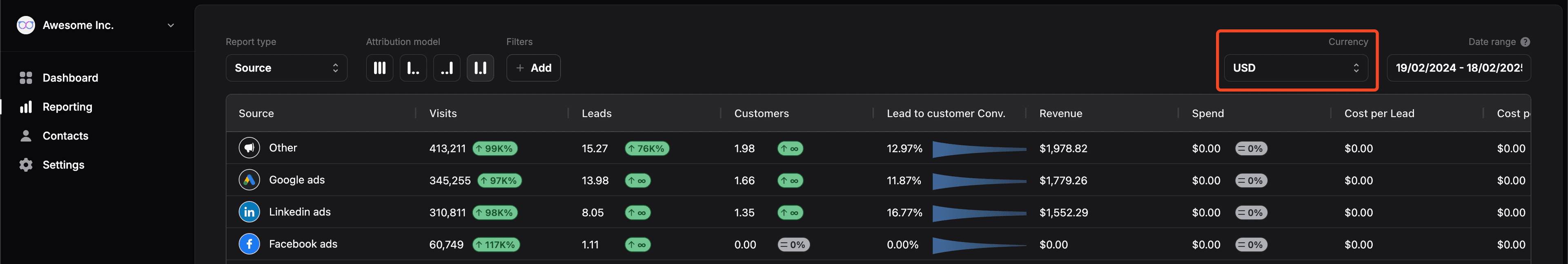 Currency Selector